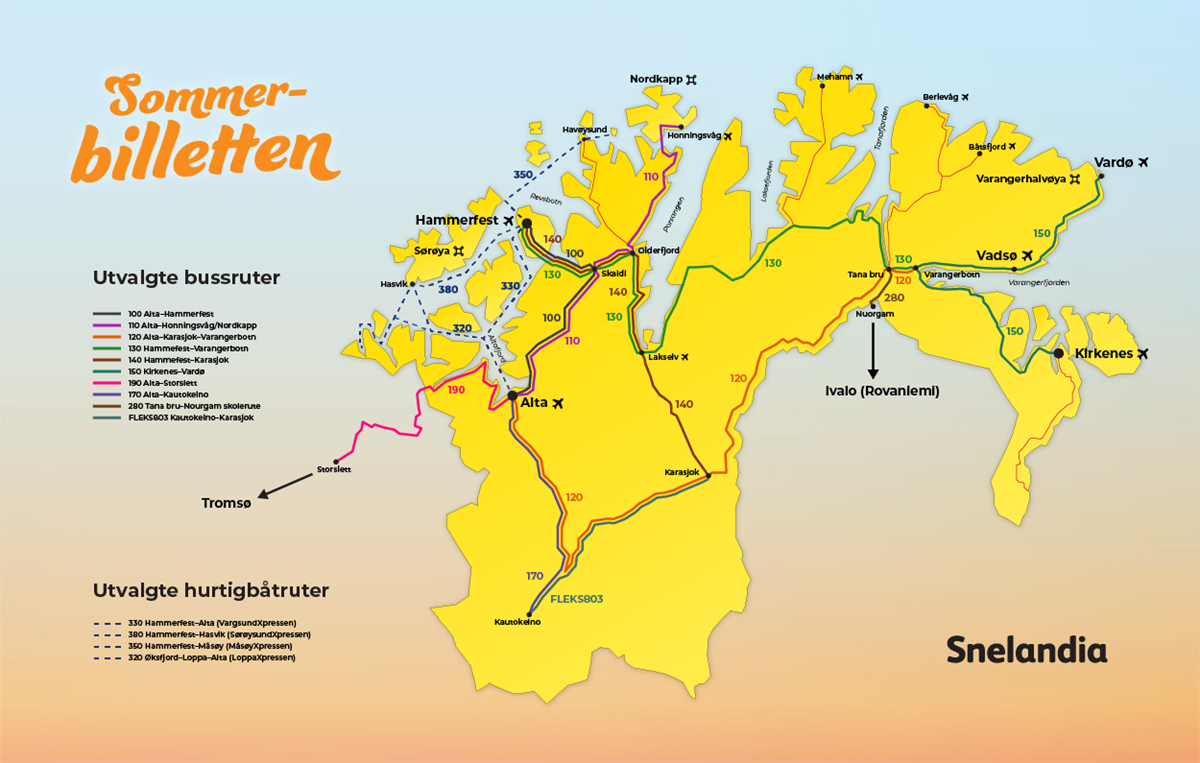Kart sommerbilletten - Click for large image